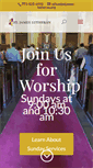 Mobile Screenshot of church.stjames-lutheran.org